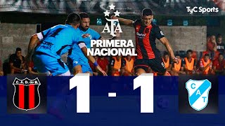 Defensores de Belgrano 11 Temperley  Primera Nacional  Fecha 1 Zona A [upl. by Nollahp]