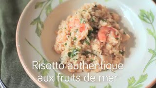 Risotto authentique aux fruits de mer [upl. by Derick755]