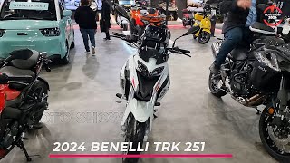 All New 2024 Benelli TRK 251  Details  Walkaround  4K [upl. by Anders]