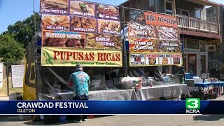 Heres a look at the Crawdad Festival in Isleton [upl. by Ekez]