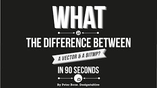 Whats the difference between a bitmap graphic and a vector [upl. by Ema621]