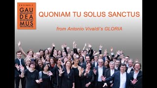 11 Quoniam tu solus sanctus  GLORIA RV589  Antonio Vivaldi [upl. by Dosi]