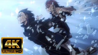 Todoroki vs Dabi 4K Finale  My Hero Academia S7 E19 [upl. by Aisitel]