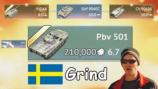 Grind Swedish Tech Tree 💀 All Nation Grind 💀 Part 10 [upl. by Richardson]