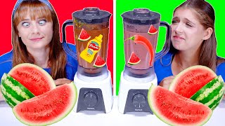 ASMR Watermelon Cocktail Challenge By LiLiBu [upl. by Kaule]