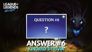 Answer 6  Kindreds Trivia  Wild Rift [upl. by Christin384]