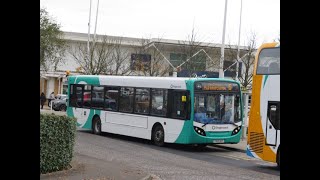 SOME THRASH Stagecoach Hull 24195 FX10AEF on 6 to North Bransholme 20231104 Part 1 [upl. by Helsie763]