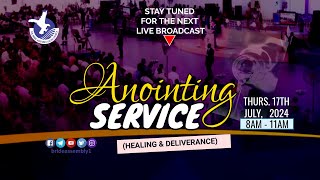 LIVE ANOINTING SERVICE HEALING amp DELIVERANCE THURS 18TH JULY 2024 BRIDE ASSEMBLY CHURCH LAGOS [upl. by Edelman]