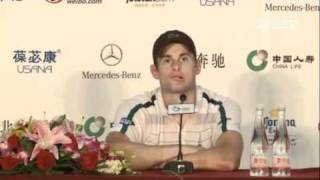 Andy Roddick Tells Reporter to Retire Walks Out [upl. by Girovard]