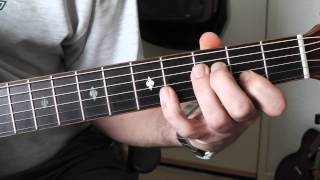 Play There Goes My Inspiration Utopia  Todd Rundgren The guitar chords explained Part 2 [upl. by Araccot]