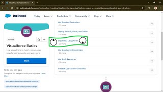 Input Data Using Forms  Visualforce Basics  Salesforce Supported Virtual Internship Program 2024 [upl. by Peer]