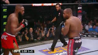 UFC 182 Jon Jones Vs Daniel Cormier Full Fight Highlights [upl. by Atnauqahs116]