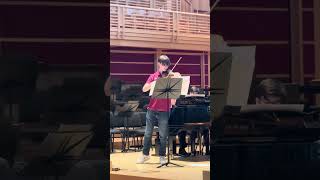 Benji Margulis  Scherzo Tarantelle by Wieniawski  really bad Masterclass Performance [upl. by Yeroc]