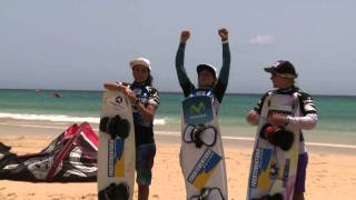 Kitesurf freestyle PKRA Fuerteventura Grand Slam 2011 Day 3 [upl. by Justus939]