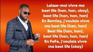 Naps ft GIMS  Best Life ParolesLyrics [upl. by Cartwright]