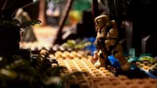 Halo Mega Bloks Stop Motion Animation quotTest Fightquot [upl. by Adnofal]