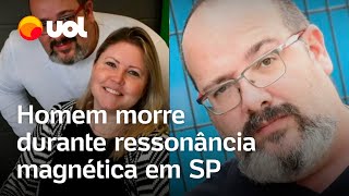 Empresário morre enquanto passava por ressonância magnética em Santos SP [upl. by Bevin926]