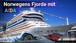 Norwegens Fjorde  Die schönste Aida Kreuzfahrt Deines Lebens ab Hamburg ⚓😍 [upl. by Hammel806]