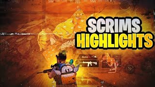 BGMI Scrims Highlights The Most INSANE Moments [upl. by Sydelle951]