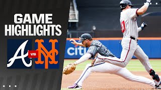 Braves vs Mets Game Highlights 72724  MLB Highlights [upl. by Aivyls65]