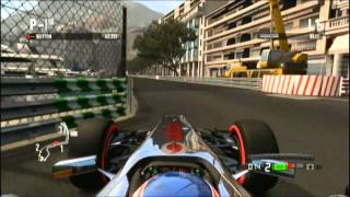 Hotlap of Monaco 107296 No Assists [upl. by Nywnorb]