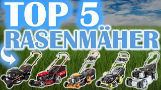 TOP 5 RASENMÄHER 2024  Die besten Benzin  Rasenmäher [upl. by Eustatius]