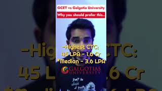 😫Galgotias University Review vs GCET  Why should prefer galgotia😁 aktu shorts galgotiauniversity [upl. by Garreth]