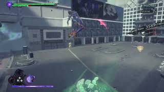 Weird damage animation in Bayonetta 3 NO SOUND [upl. by Ylekalb]