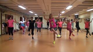 Zumba Gold  folk  Moshe Peretz Omer Adam  Hi rak rotzah lirkodmp3 [upl. by Torry981]