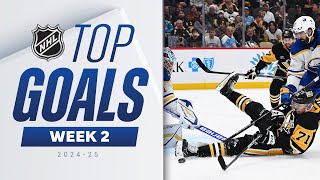 The FILTHIEST GOALS from Week 2 🚨  202425 NHL Highlights [upl. by Aleras821]