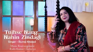 Tujhse Naraz Nahin Zindagi  Hindi Cover Song  Rishi Kumar Chatterjee  Ruma Khaled  Muzika Melody [upl. by Knudson382]