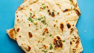 Easy Vegan Naan  Minimalist Baker Recipes [upl. by Inwat]