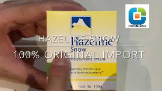 Hazeline snow original product [upl. by Nojid]