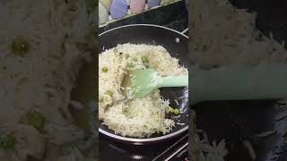 Peas Pulao 🥰🙏food cooking viralvideo viralshorts [upl. by Kcirb]