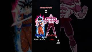 Goku ultra instinct vs Jiren [upl. by Saul]