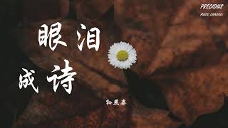 眼泪成诗  孙燕姿「我的眼泪写成了诗已无所谓」【动态歌词Pinyin Lyrics】 [upl. by Llerehc]