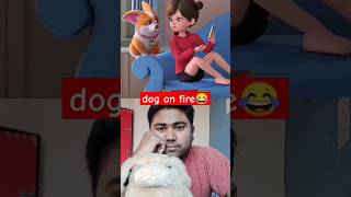 New Funny Cartoon Whatsapp Status  Moco Dog Cartoon Status xanimeshorts [upl. by Ecallaw]