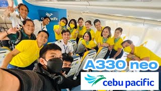 CEBU PACIFIC A330neo  Manila Davao Manila Flight [upl. by Warrick104]