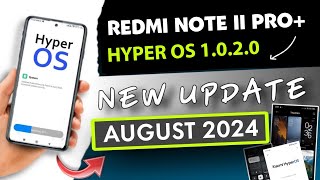 Redmi Note 11 Pro Plus 5G Hyper OS New Update Live  All Indian Users  Hyper OS 1020 Version [upl. by Norreht314]