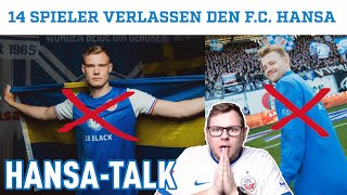 Erste KLARHEITEN zum UMBRUCH  14 SPIELER WEG 😵😢  HANSATALK aktuell [upl. by Oicafinob]