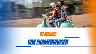 10 NIEUWE CBR VRAGEN l Jouwscooterrijbewijs [upl. by Leirej]