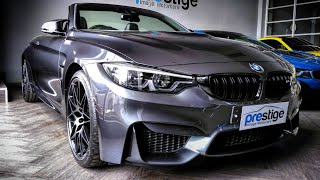 BMW M4 Convertible Competition Package F83 Startup amp Revving [upl. by Lind]