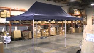 Outdoor Escapes 10x20 EZUP Party Tent SetUp [upl. by Nyrad]