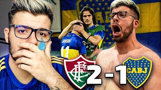 LA COBRA REACCIONA A LA FINAL DE LA LIBERTADORES BOCA 1  2 FLUMINENSE [upl. by Toscano]