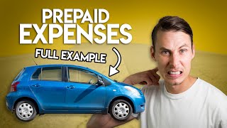 How Prepaid Expenses Work  Adjusting Entries [upl. by Brandes868]