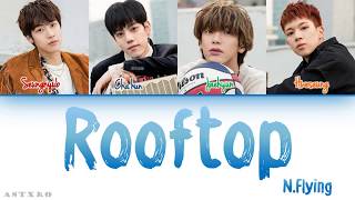 NFLYING 엔플라잉 ROOFTOP 옥탑방 LYRICS HANROMENG COLOR CODED 가사 [upl. by Olympie]