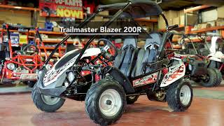 TrailMaster Blazer 200R Mid GoKart [upl. by Gwendolen821]