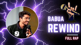 Babua Rewind Udaan Batchs Epic Journey with Ritik Sir  Rap by Anand Nawab [upl. by Eisej574]