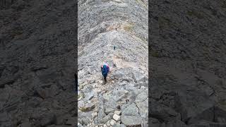 Ridge crossing on Beinn Eighe mountains [upl. by Nivek]