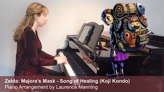 Song of Healing  Zelda Majoras Mask Piano Cover [upl. by Anattar]